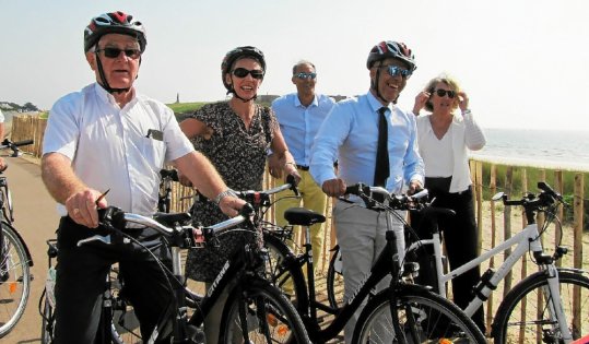 Atlantic Paysages: inauguration de la voie verte de la presqu’île de Quiberon