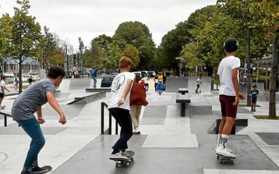 Réalisation du Skate Park de Vannes et de celui de la Baule