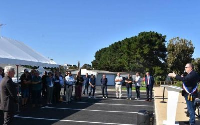 Inauguration à Locmiquélic, la boucle PMR et la voie verte de Pen Mané